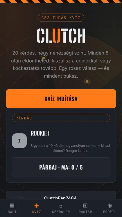 Kvíz és párbaj / Quiz and duels
