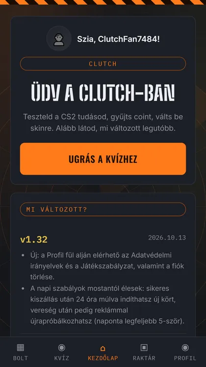 Kezdőlap / Home